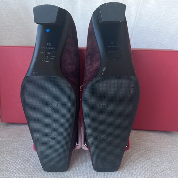 NEW in Box Roger Vivier Paris Suede Pump - Picture 5 of 11